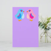 Art Chicks Briefpapier (Stehend Vorderseite)