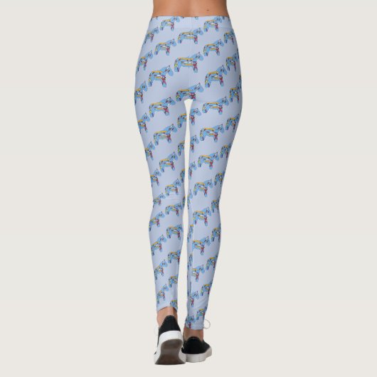 Art Class Dala Pferde Leggings (Rückseite)