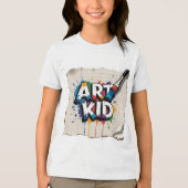 Art Class  for Sketchbook Rebels & Art Teachers Tri-Blend Shirt (Vorderseite)