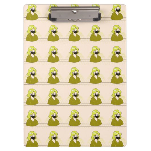 Art Clipboard Klemmbrett (Vorderseite)