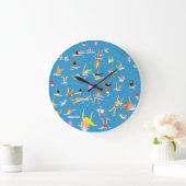 Art Clock: John Dyer Swimmers Große Wanduhr (Zuhause)