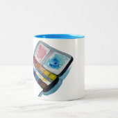 Art Coffee Mug Zweifarbige Tasse (Mittel)