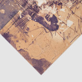 Art Collage 13 Hintergrund 17x23 Decoupage Seidenpapier (Detail)