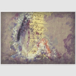 Art Collage 14 Hintergrund 20 x 30 Decoupage Seidenpapier