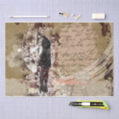 Art Collage Frau 36 Decoupage Seidenpapier (Handwerk)