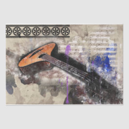 Art Collage Music 28 Decoupage Tissue Paper Seidenpapier