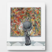 Art Connoeure by Norman Rockwell Fotoplatte (Vorderseite)