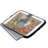 Art Connoisseur von Norman Rockwell Laptopschutzhülle (Vorne Knopf)