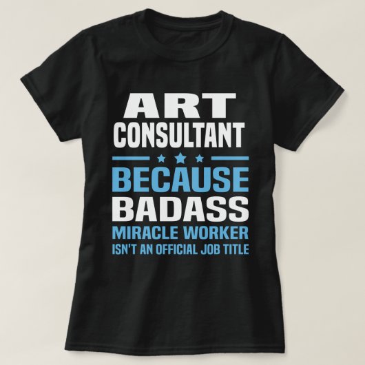 Art Consultant T-Shirt (Design vorne)