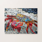 Art Crab am Sandmeer Puzzle (Horizontal)