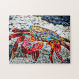 Art Crab am Sandmeer Puzzle