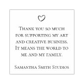 Art Creative Business Vielen Dank Briefmarke Hinwe Gummistempel (Prägung)