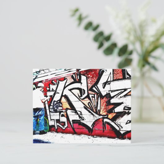 Art Crime II - Postkarte (Stehend Vorderseite)