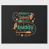 Art Daddy Fisher Friends Geschenkpapier (Flach)