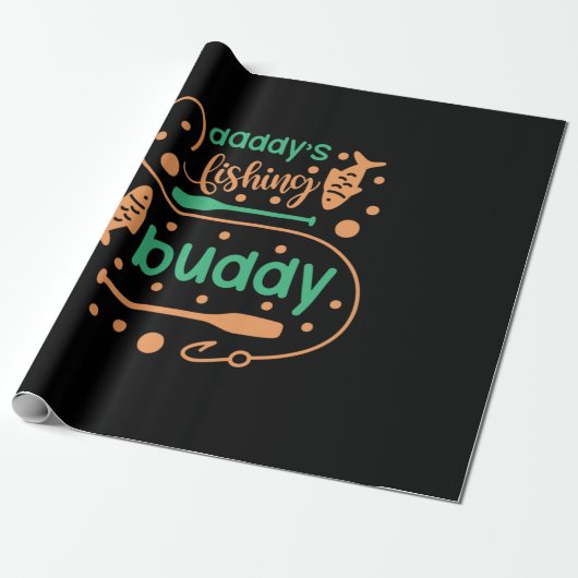 Art Daddy Fisher Friends Geschenkpapier (Ungerollt)