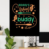 Art Daddy Fisher Friends Poster (Heimbüro)