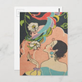 Art Dancer Postkarte (Vorne/Hinten)