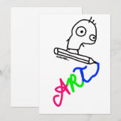 ART DANKESKARTE (Vorne/Hinten)