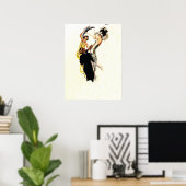 Art Deco 1920er Jazz Age Poster (Heimbüro)