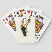 Art Deco 1920er Jazz Age Spielkarten (Rückseite)