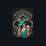 Art Deco 1920er Lady Green Dress Gold Frame Black Leinwanddruck<br><div class="desc">Vintager Art-Déco-Stil mit dieser glamourösen Dame aus den 20er Jahren in einem grünen Kleid und Hut mit einem Cocktail,  und einem goldenen Rahmen im zwanziger Jahre und Typografie Art Deco und 1925. Das Hotel liegt sehr zentral und ist sehr zentral gelegen. Die Zimmer sind sehr sauber.</div>