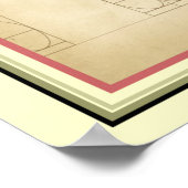 Art Deco 1922 Fashion Illustration 16x20 Poster (Ecke)