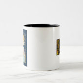 Art. Deco 1925 Zweifarbige Tasse (Mittel)