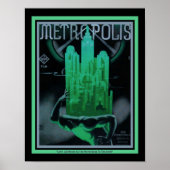Art Deco 1927 "Metropolis" Poster (Vorne)