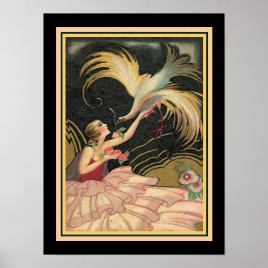 Art Deco 1931 Chiostri Print Poster (Vorne)