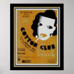 Art Deco 1934 Cotton Club Parade Poster<br><div class="desc">1934,  Art Deco,  Cover Notenblatt für "Cotton Club Parade" von Ill Wind.</div>