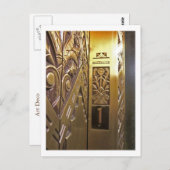 Art Deco 1 Postkarte (Vorne/Hinten)