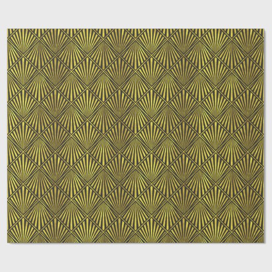 Art Deco 1a Wrapping Paper Geschenkpapier (Flach)