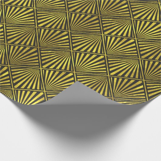Art Deco 1a Wrapping Paper Geschenkpapier (Ecke)