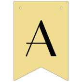 Art Deco 2026 Glückliches neues Jahr Party Schwarz Wimpelkette (Dritte Fahne)