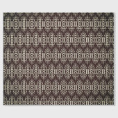 Art Deco 2 Geschenkpapier (Flach)