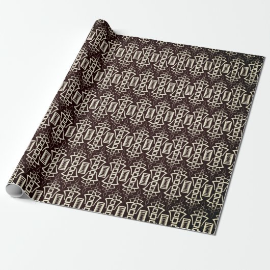Art Deco 2 Geschenkpapier (Ungerollt)