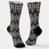 Art Deco 2 Socken (Gewinkelt)