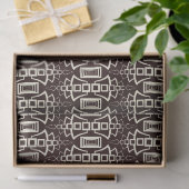 Art Deco 2 Tissue-Papier Seidenpapier (Geschenk)