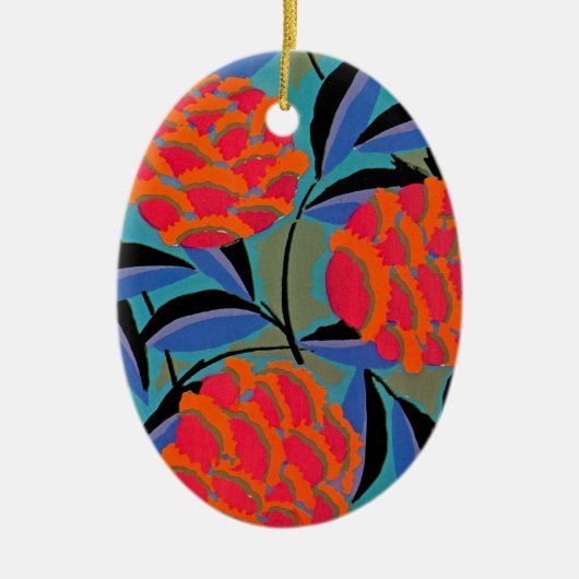 Art Deco #2 von Seguy im Emporio Moffa Keramik Ornament (Vorne)