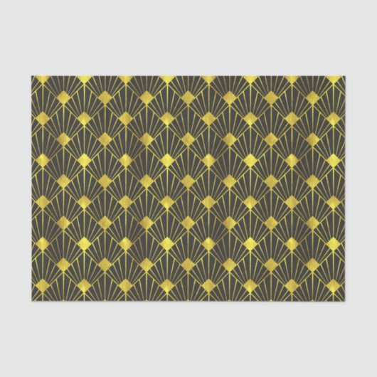 Art Deco 3A Tissue Paper Seidenpapier (Vorderseite)