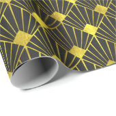 Art Deco 3A Wrapping Paper Geschenkpapier (Rolleneckpunkt)