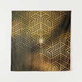 Art Deco 3D Illustration, Werbegeschichten. Wandteppich (Vorderseite)