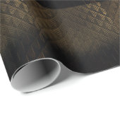 Art Deco 3D-Illustrationshintergrund Geschenkpapier (Rolleneckpunkt)