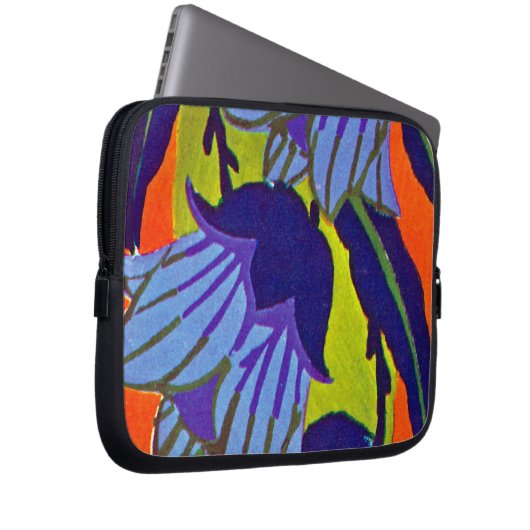 Art Deco #4 von Seguy im Emporio Moffa Laptopschutzhülle (Vorne Rechts)