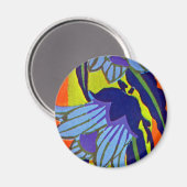 Art Deco #4 von Seguy im Emporio Moffa Magnet (Vorderseite/Rückseite)