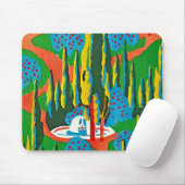 Art Deco #6 von Seguy im Emporio Moffa Mousepad (Mit Mouse)