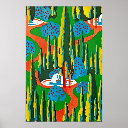 Art Deco #6 von Seguy im Emporio Moffa Poster (Vorne)