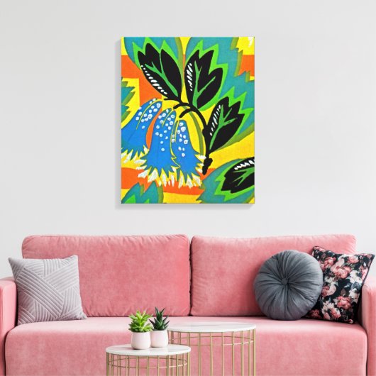 Art Deco #8 von Seguy im Emporio Moffa Leinwanddruck (Insitu (Wohnzimmer))