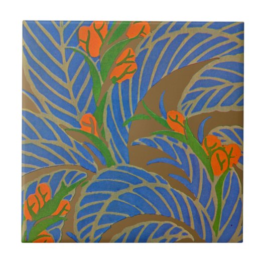 Art Deco #9 von Seguy im Emporio Moffa Fliese (Vorderseite)