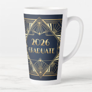 Art Deco Absolventen-Tasse 2026 Milchtasse